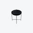 Native Home Lifestyle Black Marble Side Table